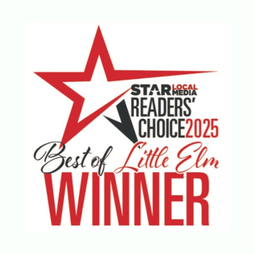 Star Local Media Readers' Choice 2025 Best of Little Elm Winner award graphic.